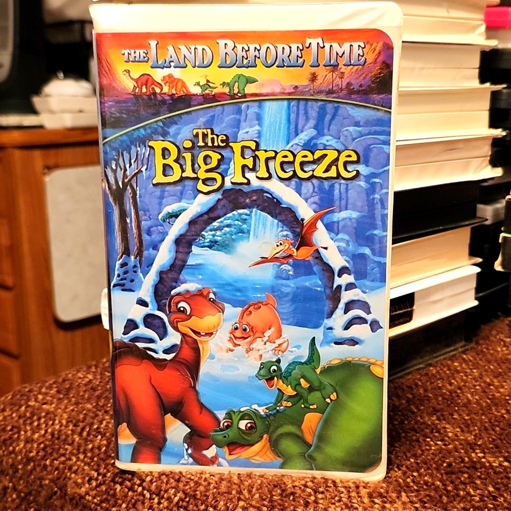 VHS TAPE - "The Land Before Time" The Big Freeze